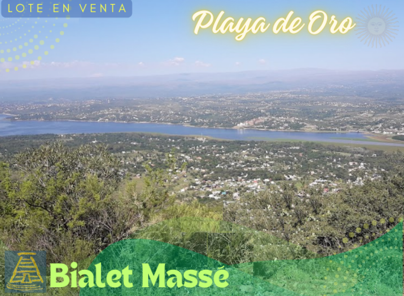 Vendo lote de 390 m2- Bialet Masse