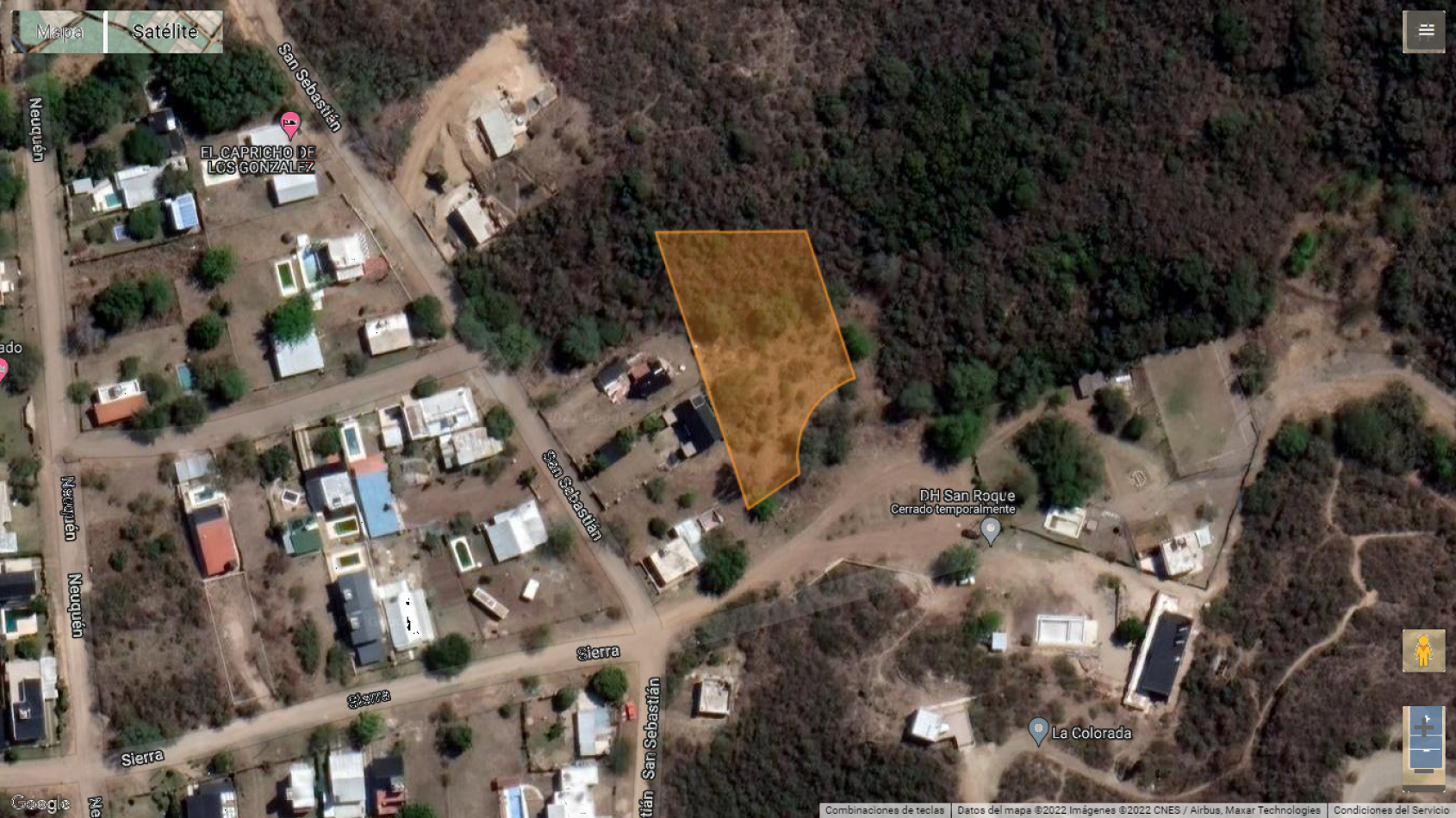 Vendo Gan lote de 1854 m2 en la rotonda de la Comuna San Roque