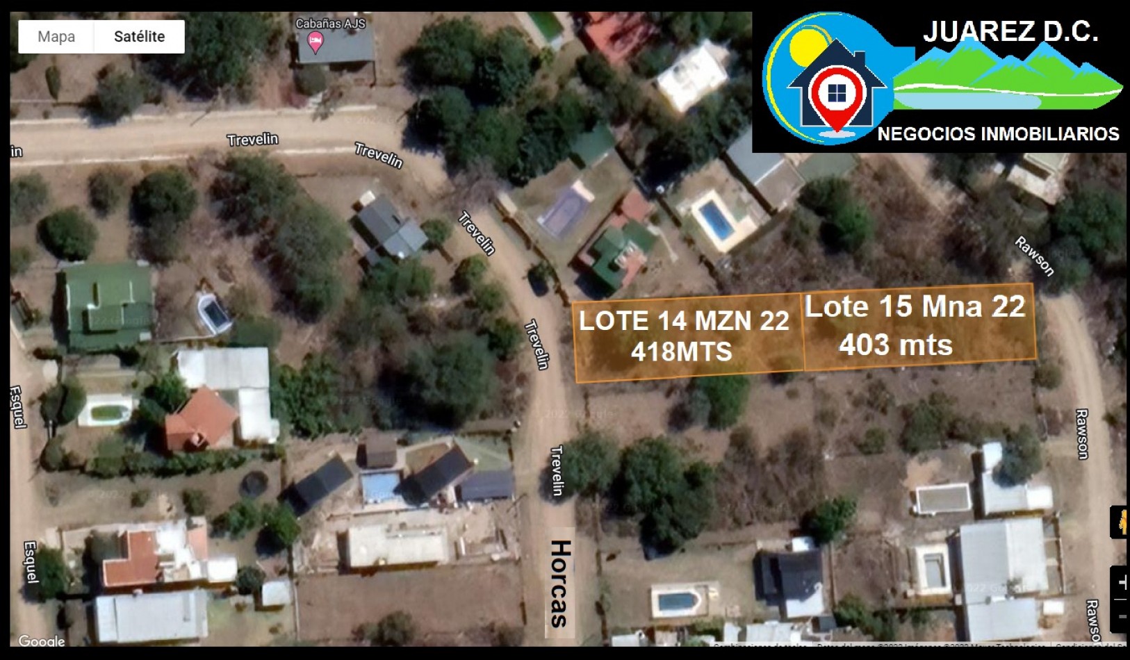 Vendo Lote de 403 mts²_Comuna San Roque Punilla Cba.